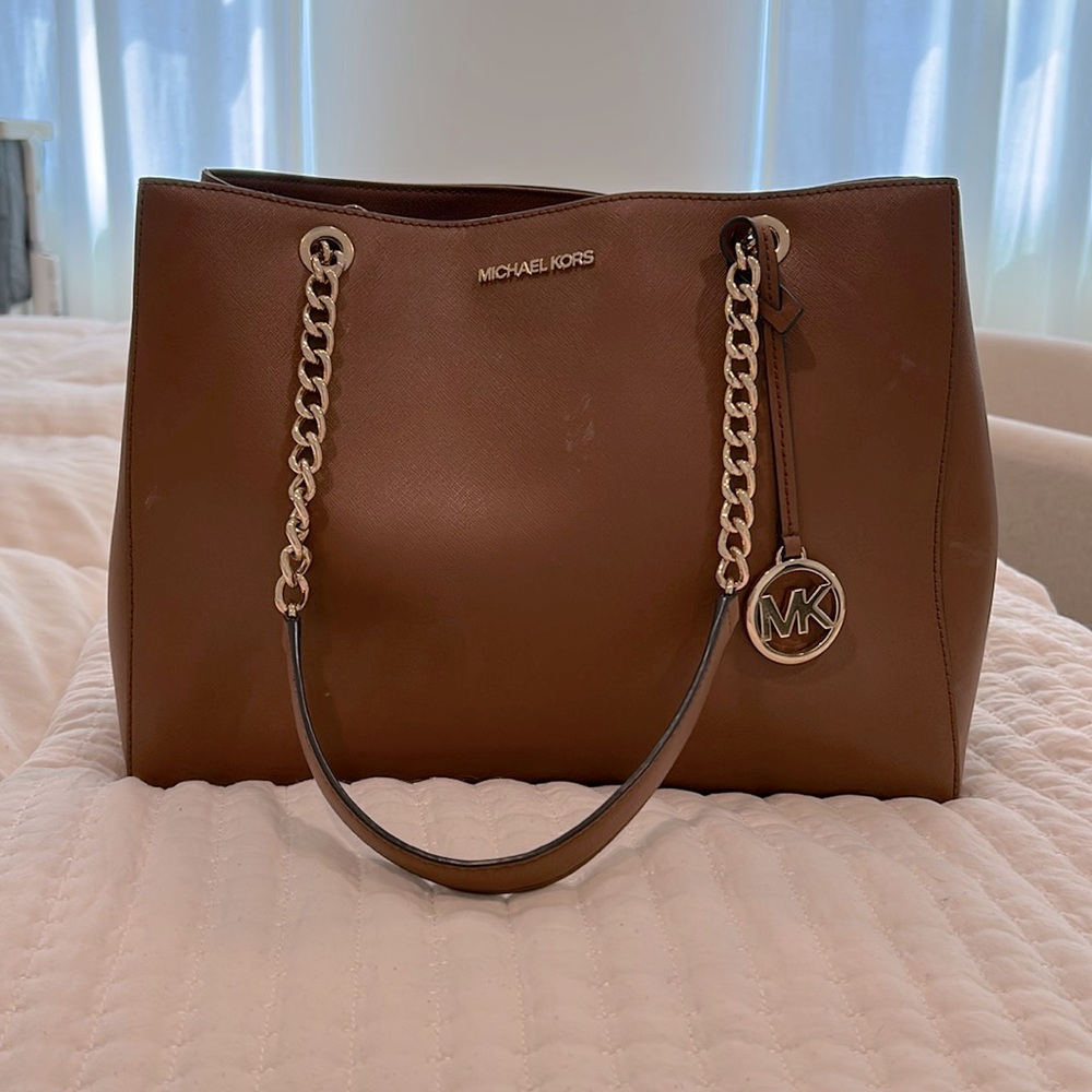 MICHAEL Michael Kors Teagen Long Drop Satchel
